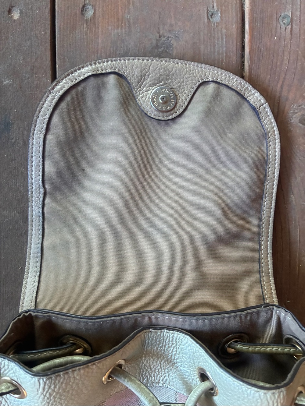 Coach Dempsey Backpack Metallic - Picture 8 of 12